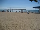 Пляжи Евпатории - пляж санатория Прибой